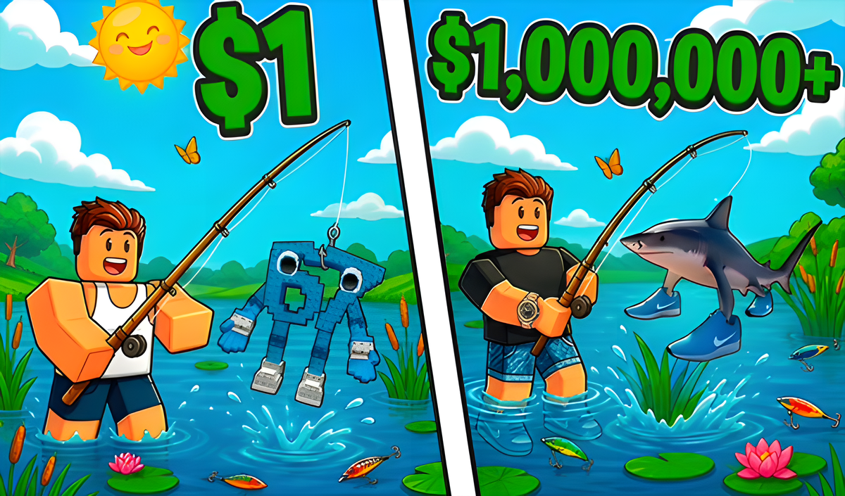 Imagen de portada de Brainrot Fishing Online