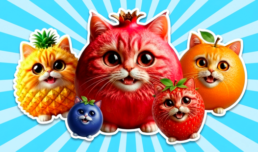 Brainrot Merge: Fruit Cats!