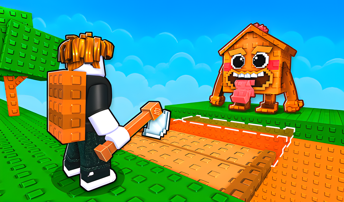 Arte da capa de Brainrots 3D: Build the Bridge!