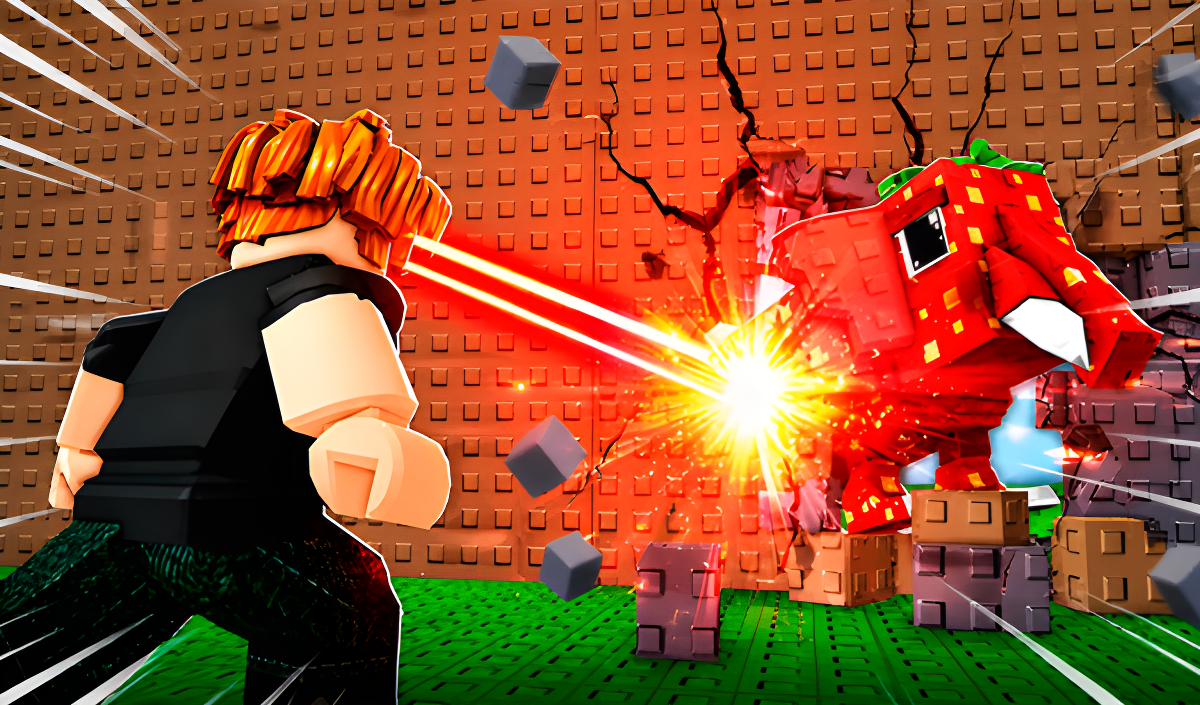 Brainrots 3D: Destroy walls with a laser! cover art