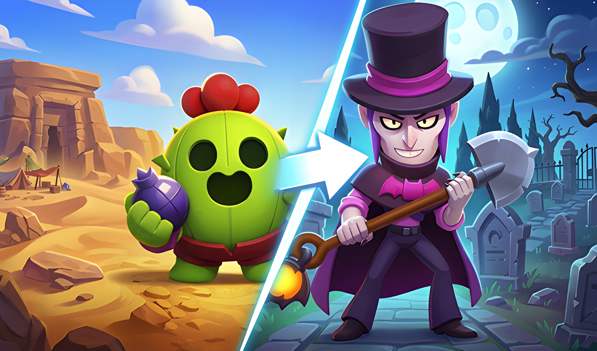 BRAWL Merge: Upgrade your character