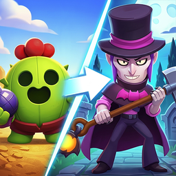 BRAWL Merge: Upgrade your character