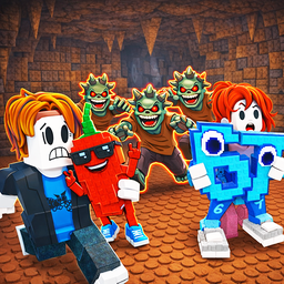 Break a Lucky Block and Save Brainrot in Cave