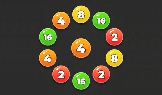 Bubble Circle 2048