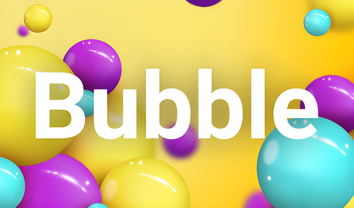 Bubble cover art