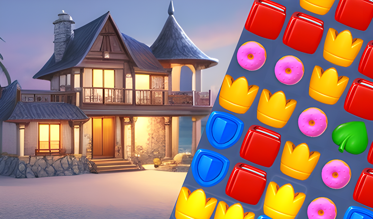 Imagen de portada de Building a house - Match 3