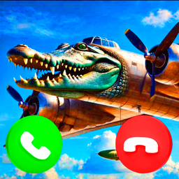 Call Bombardiro Crocodilo Brainrot!