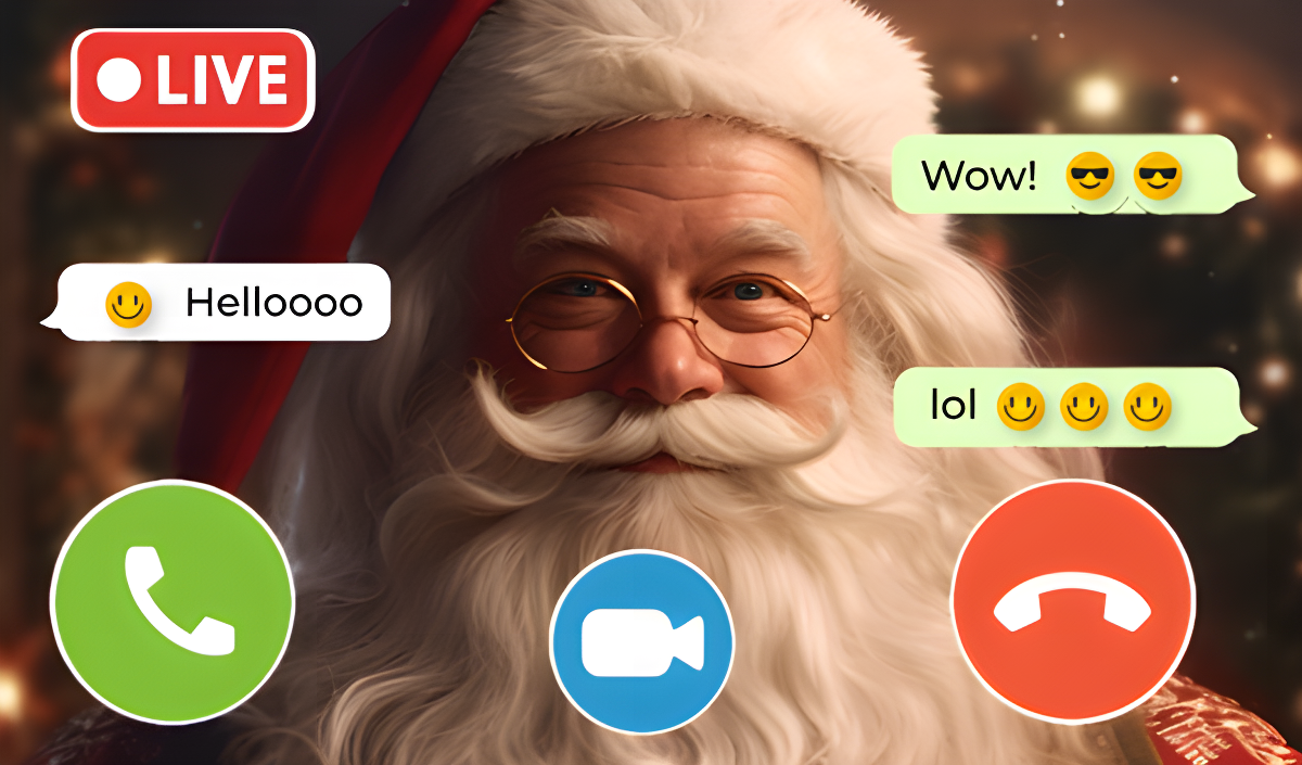 Okładka Call Santa Claus: Father Frost Video Call and Chat