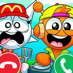 Call the sprunki's cool phone