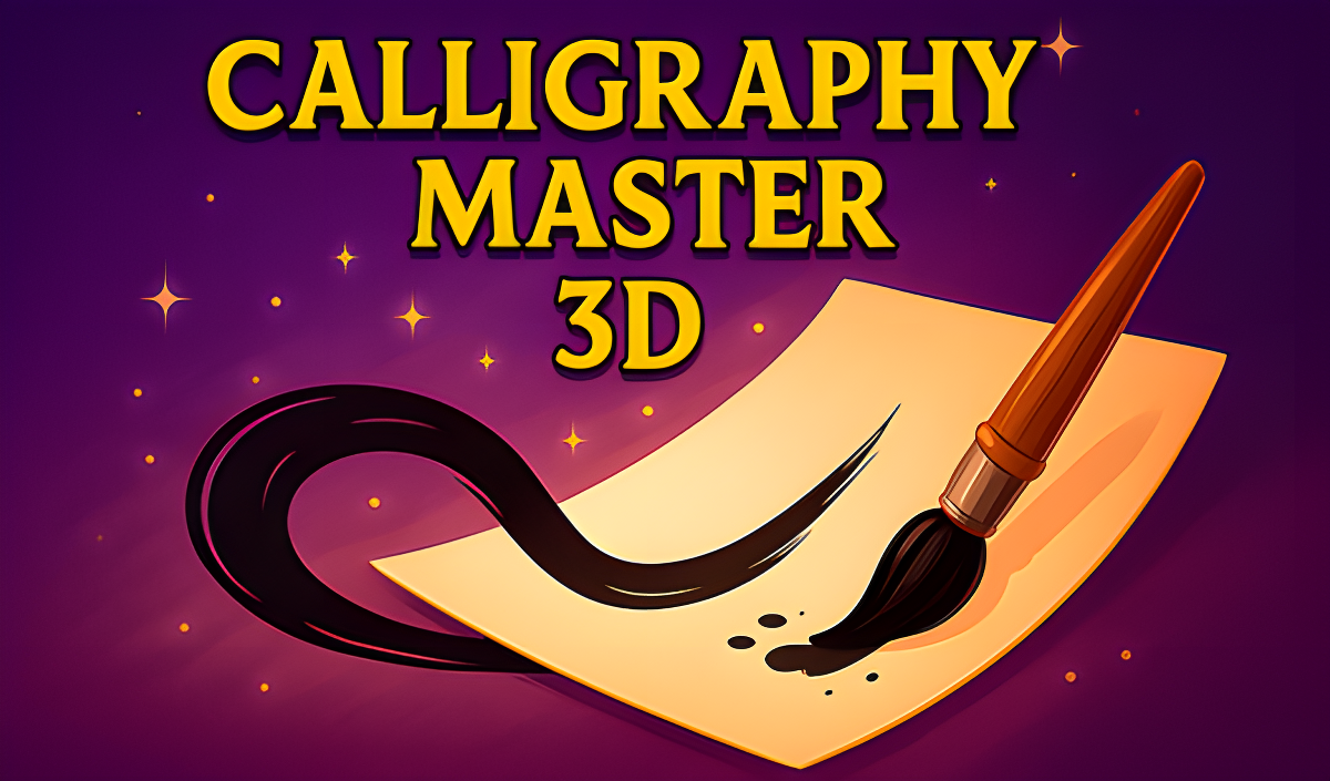 Arte da capa de Calligraphy Master 3D