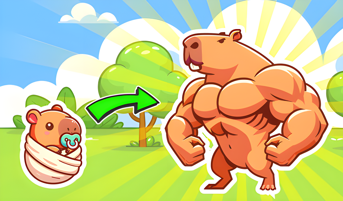Imagen de portada de Capibara Evolución Mega Clicker