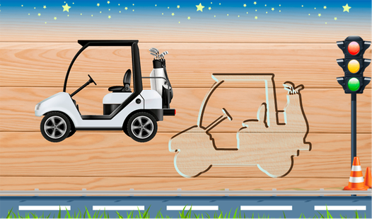 Macchine e suoni per bambini, puzzle