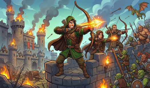 Castle Defense: Archer Evolution