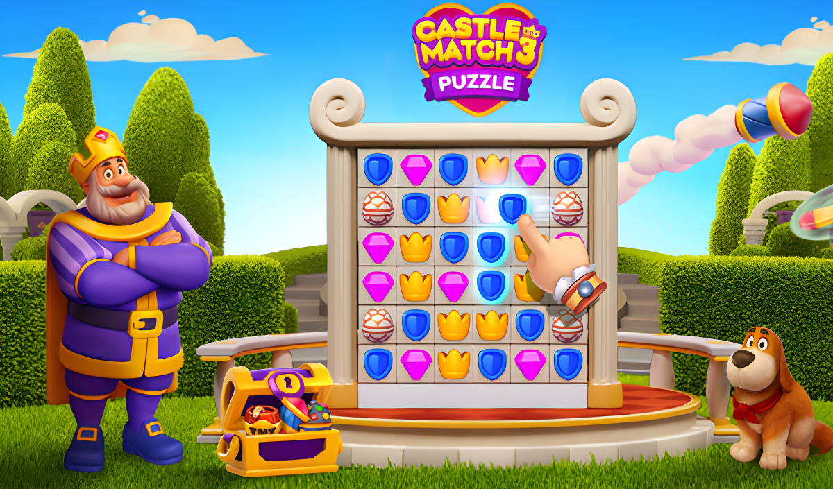 Castle Match 3 Puzzle cover art