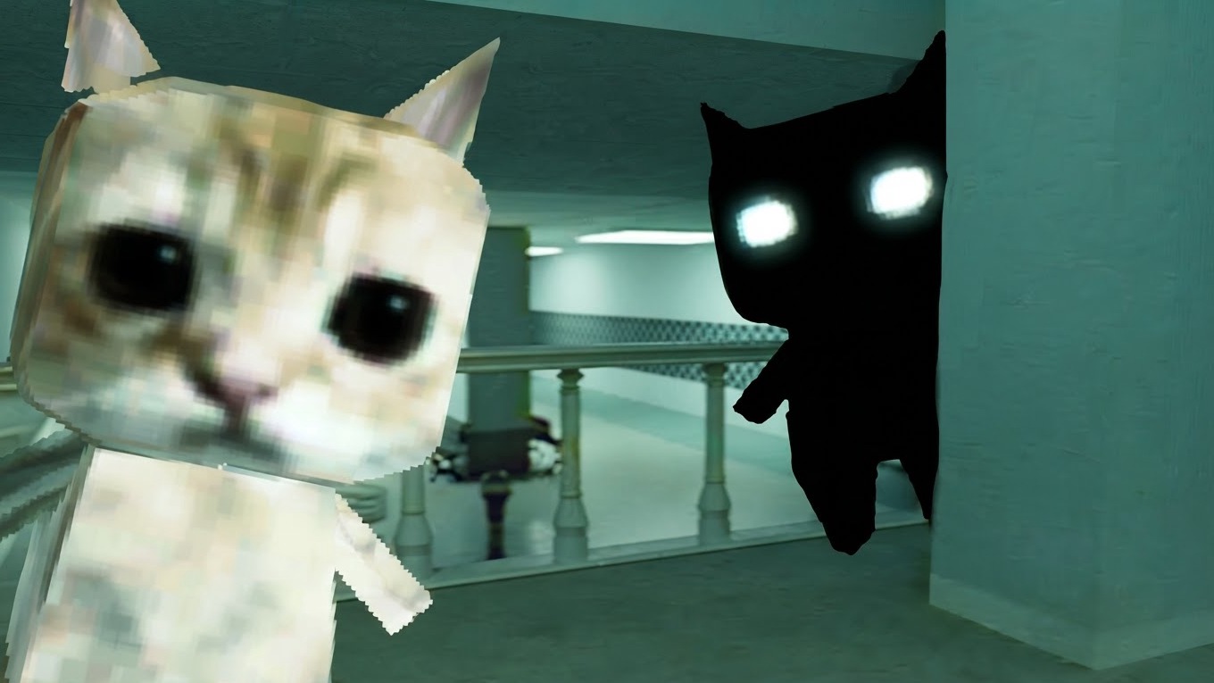 Cat in Backrooms Coverbild