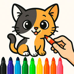 Cats Coloring: Cute and Funny