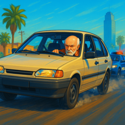 Chase After Grandpa