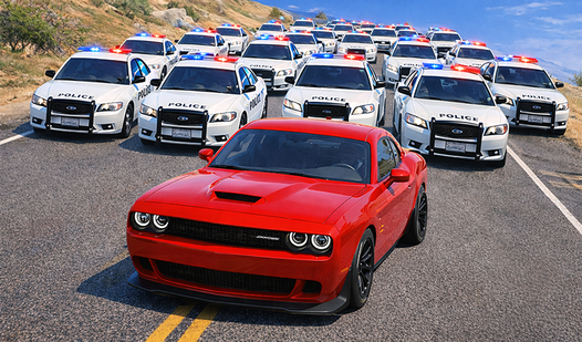 Chase simulator: crash the car