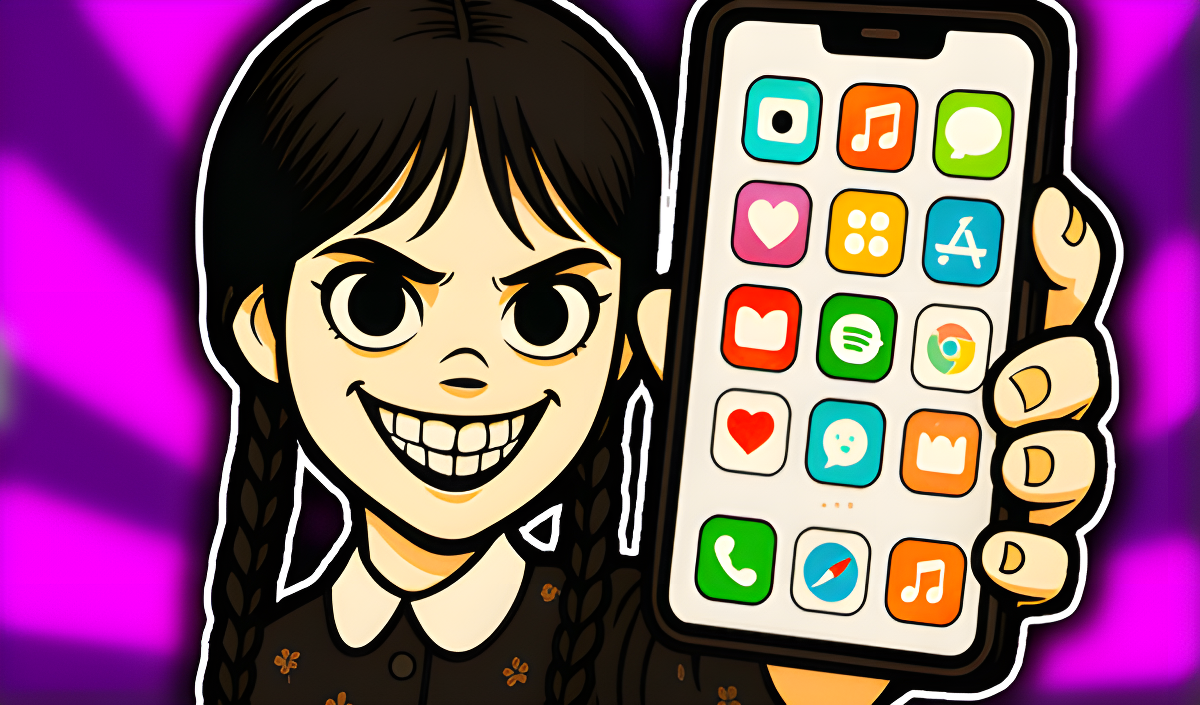 Imagen de portada de Check out Wednesday's New Phone!