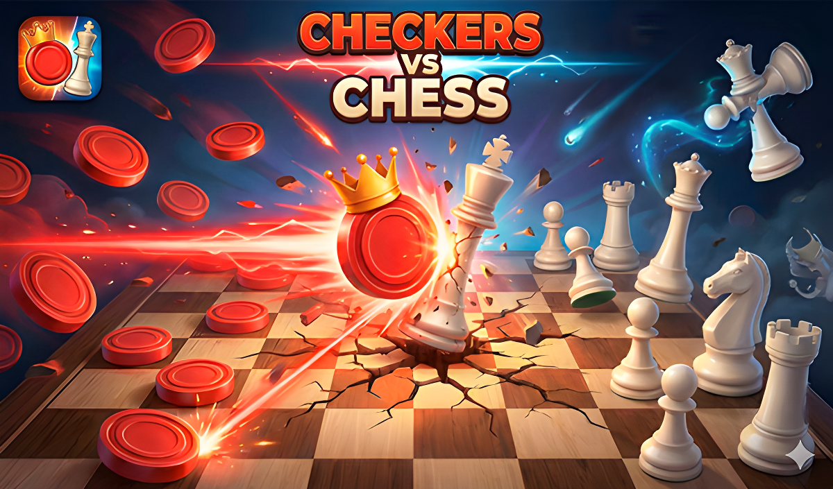 Checkers vs Chess