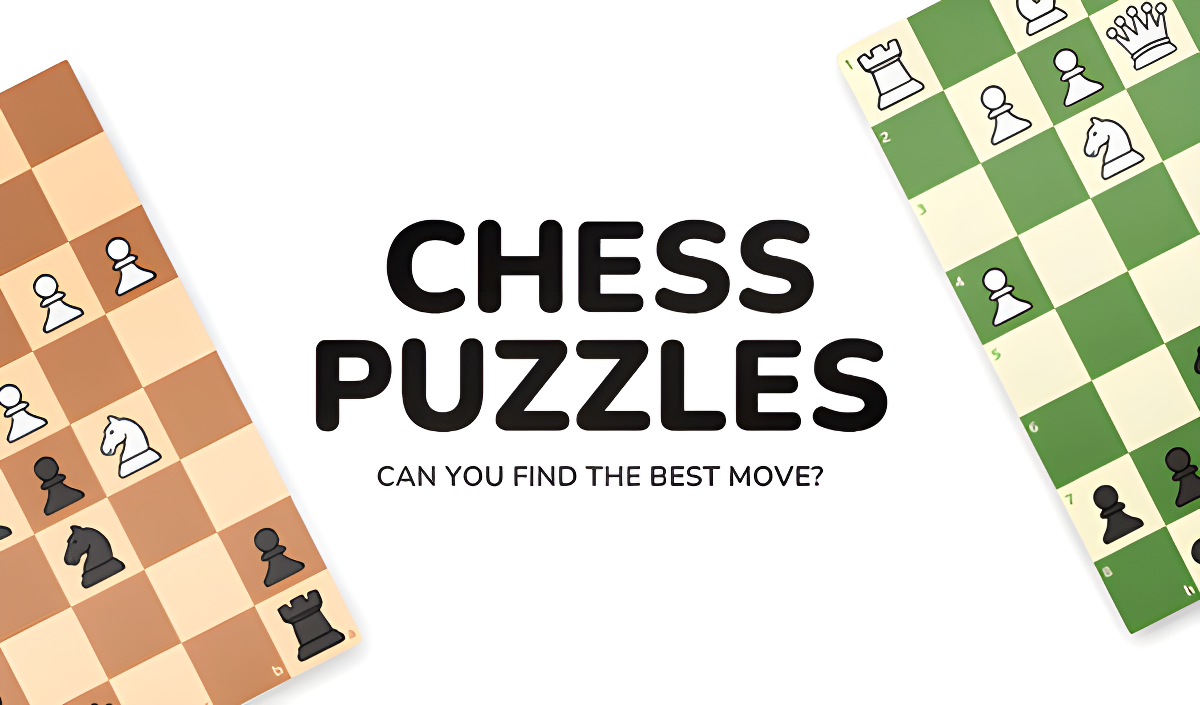 Chess Puzzles: Can you find the best move?