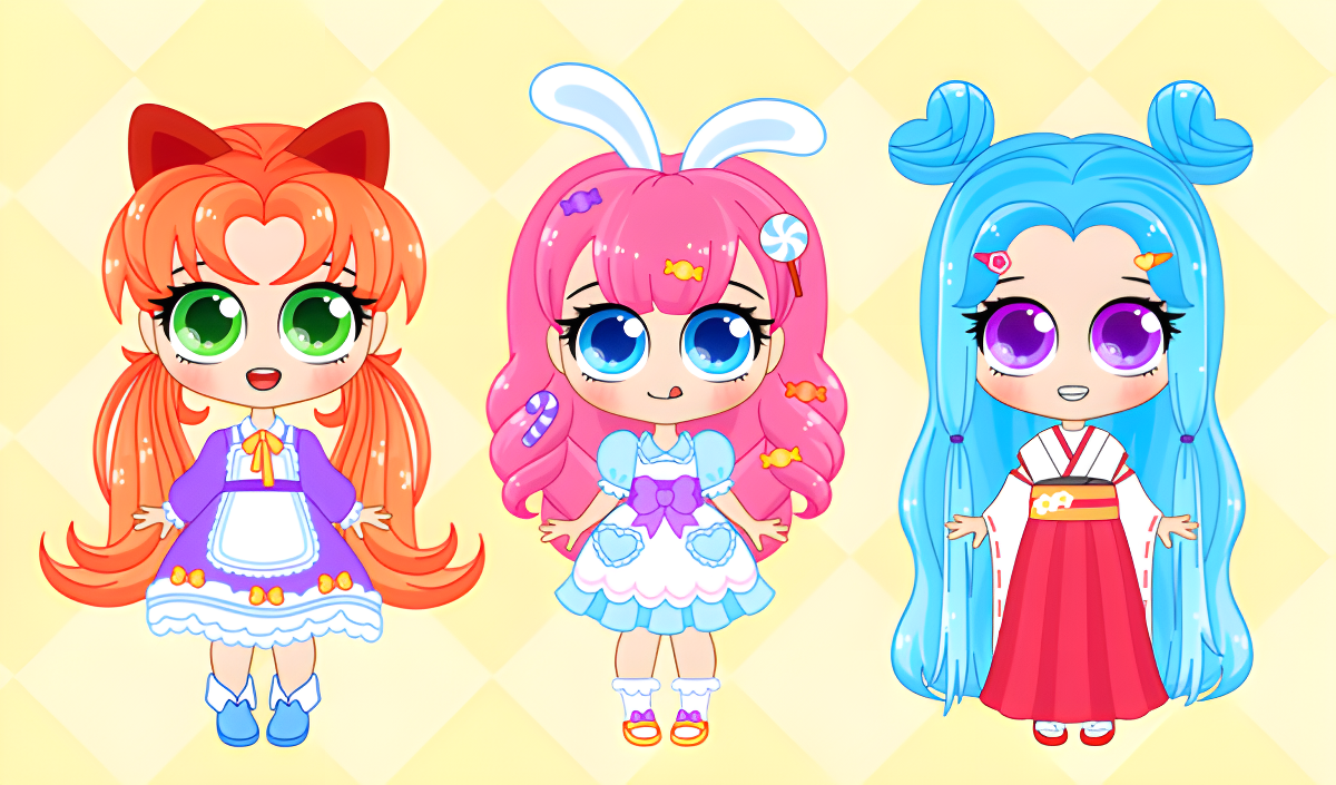 Copertina di Chibi Maker - Anime Dolls for Little Kids 2-5