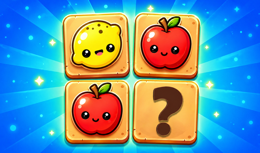 Children's games: Find a couple