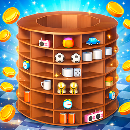 Circular sorting: on shelves