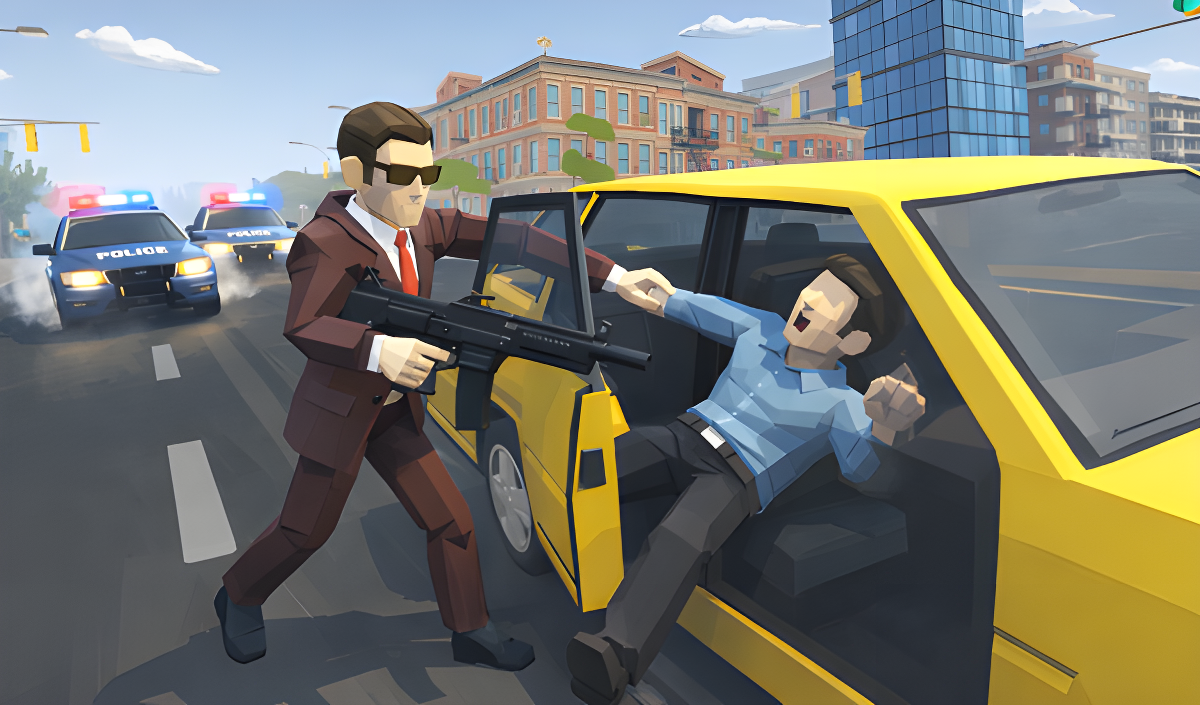 Gambar sampul City of Bandits. Car Theft