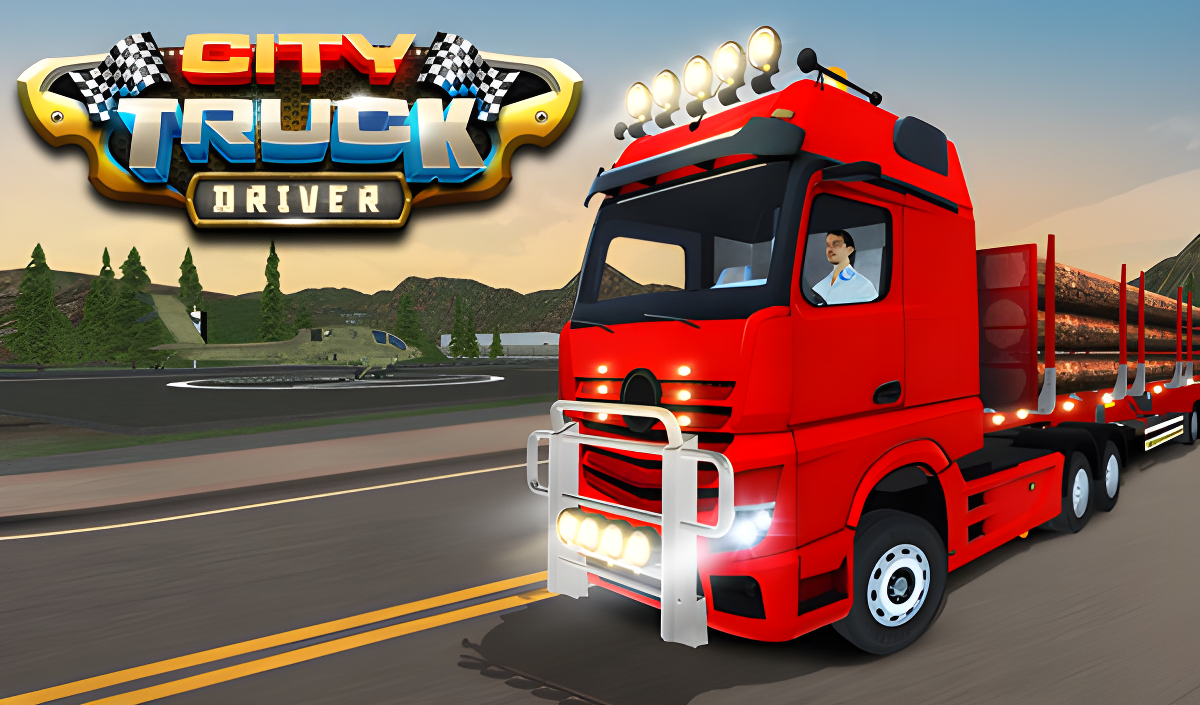 Arte da capa de City Truck Driver