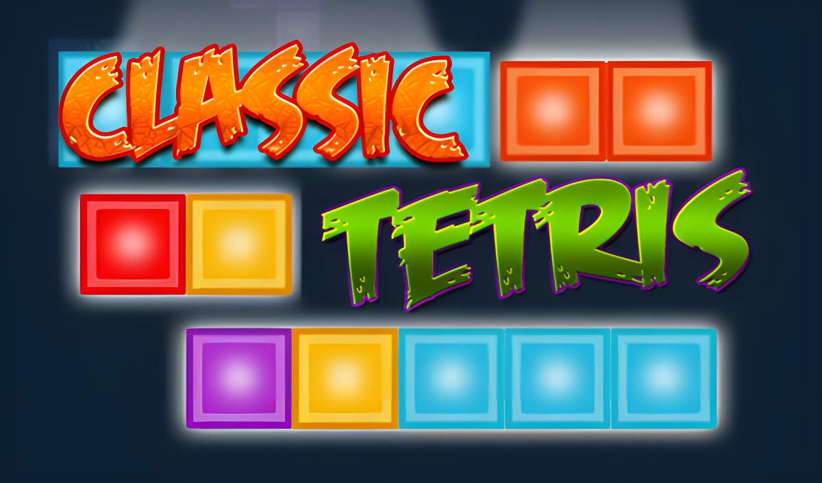 Arte da capa de Classic Tetris