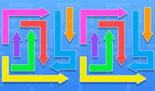 Click the arrows