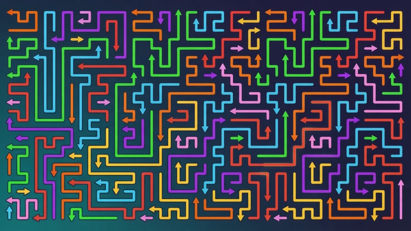 Okładka Color Arrows: Maze