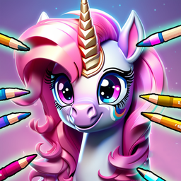 Color Game - My little pony, for kids