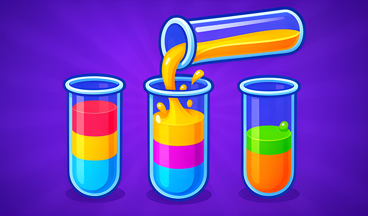 Imagen de portada de Color Liquid Sort Puzzle