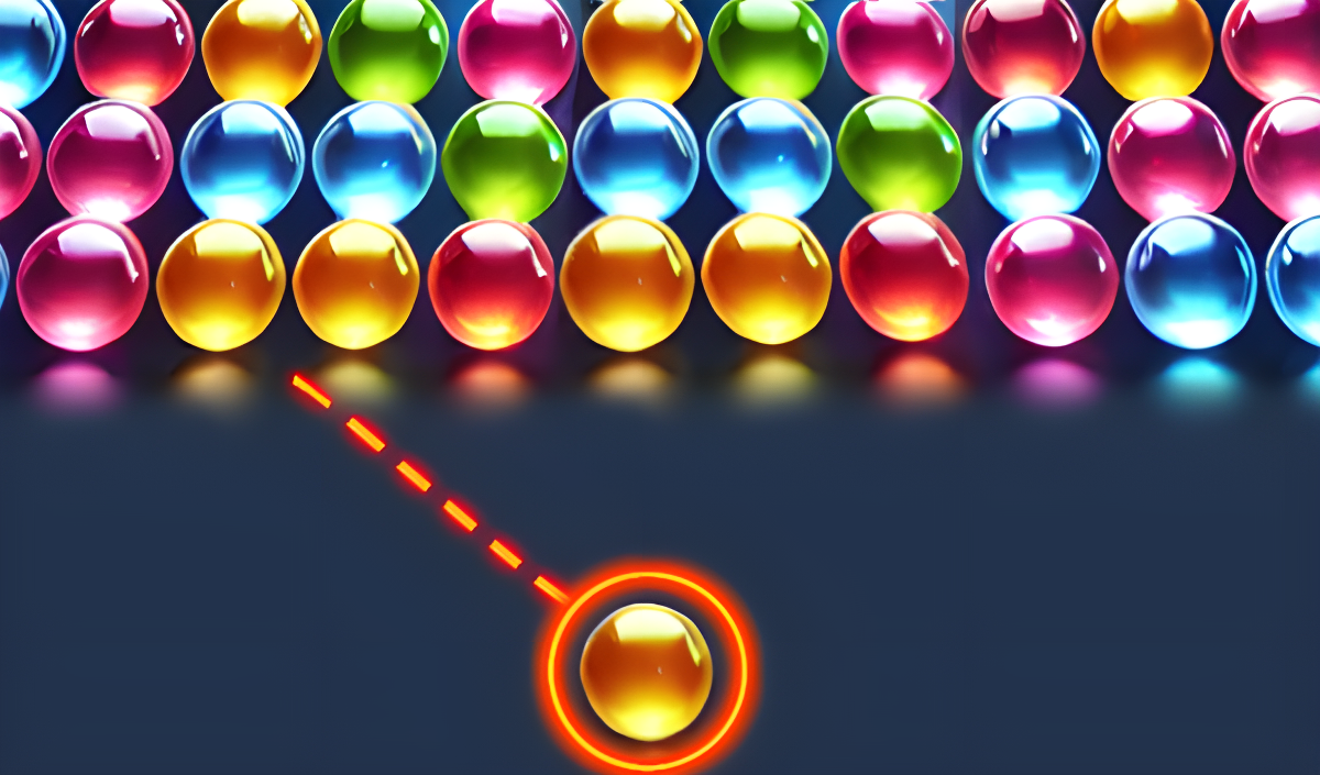 Imagen de portada de Colored balls shooting game