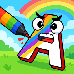Coloring book - Alphabet Lore