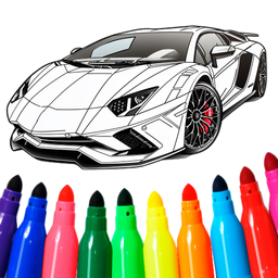 Coloring in the World of Cars
