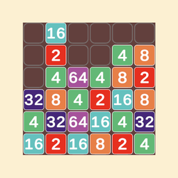 Combine and stack tiles | Numbers | 2048 |