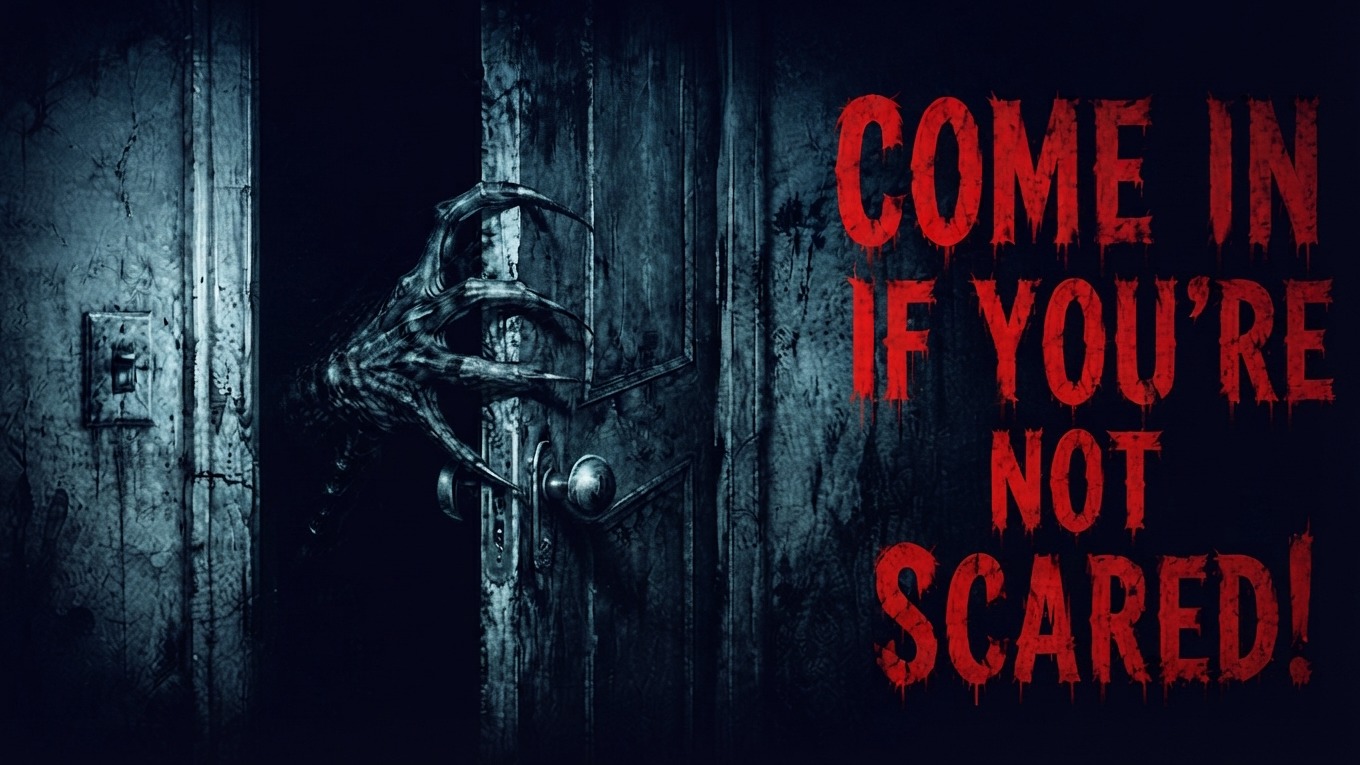 Come in if you're not Scared!