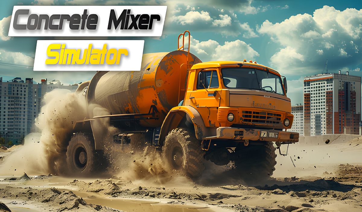 Arte da capa de Concrete Mixer Simulator