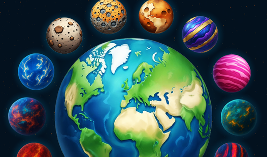 Connect Planets - Unite Worlds