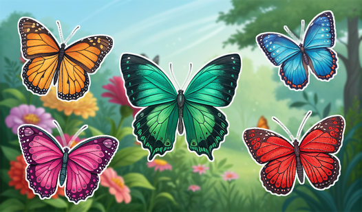 Connect the Butterflies: Summer!