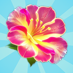 Connect the flowers - get to the last one!
