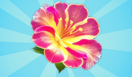 Connect the flowers - get to the last one!