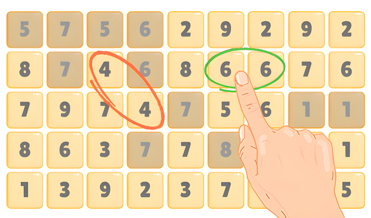 Connect the Numbers: Find tens and pairs