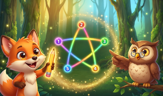 Connect the Picture by Numbers