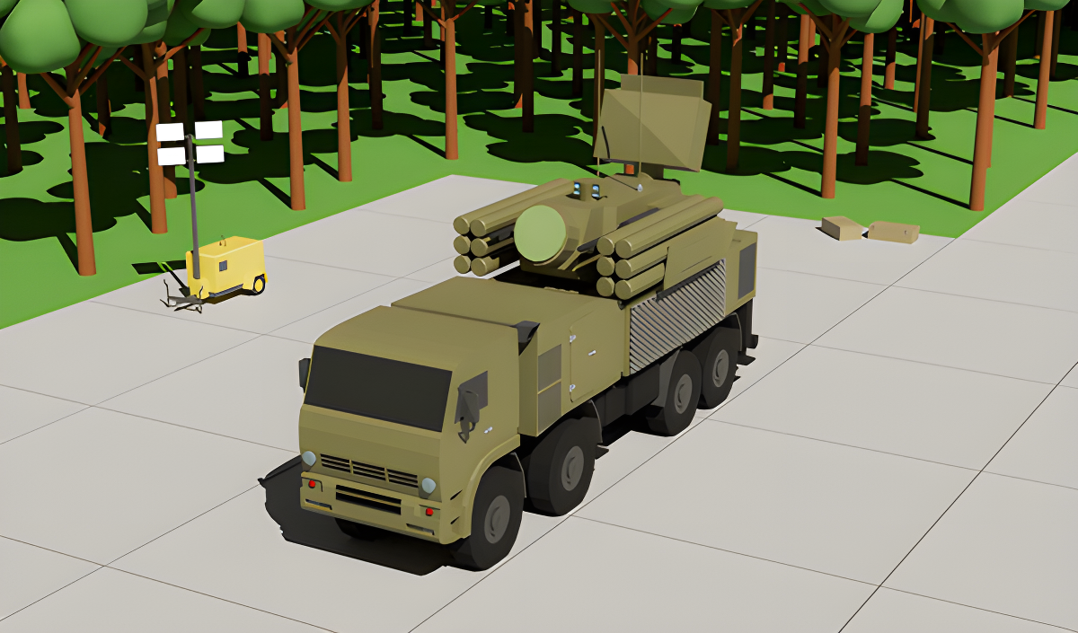 Visuel de Air defense simulator!