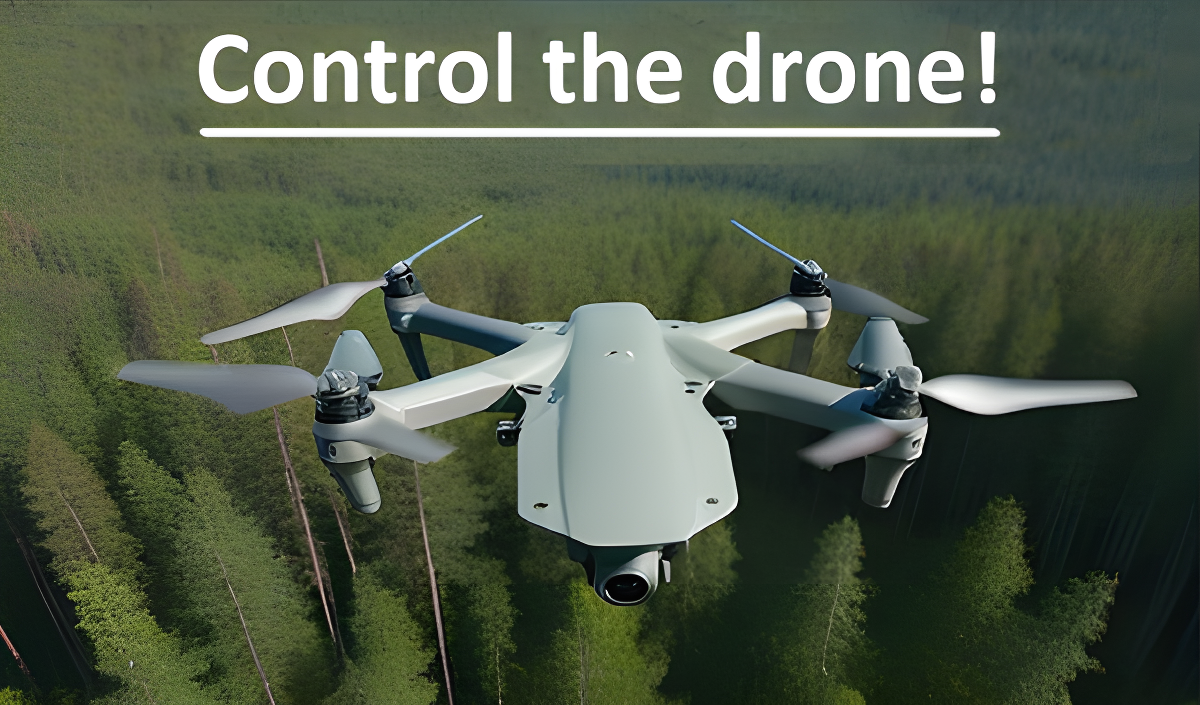 Visuel de Control the drone!