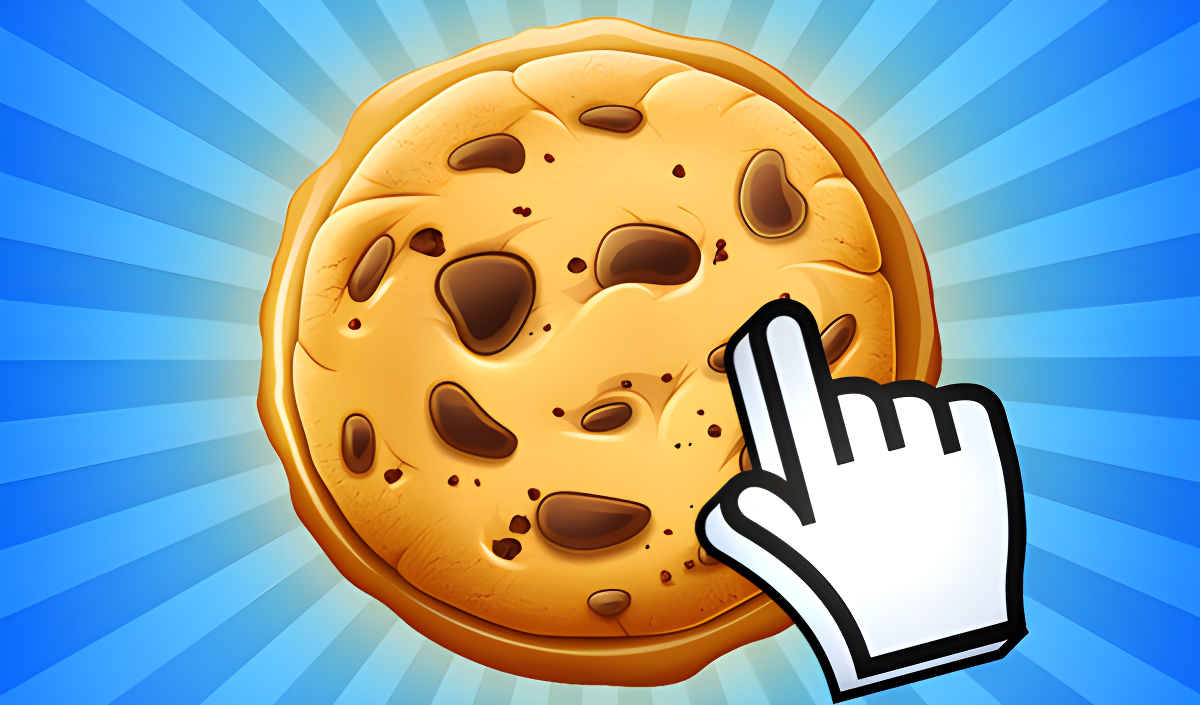 Arte da capa de Cookie Clicker